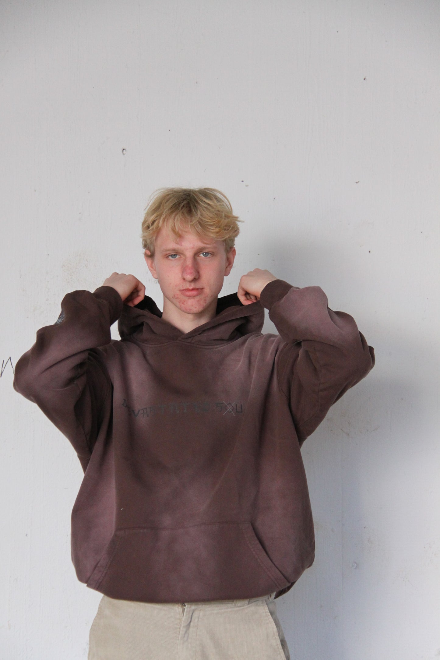 AIM_HIGH loose hoodie