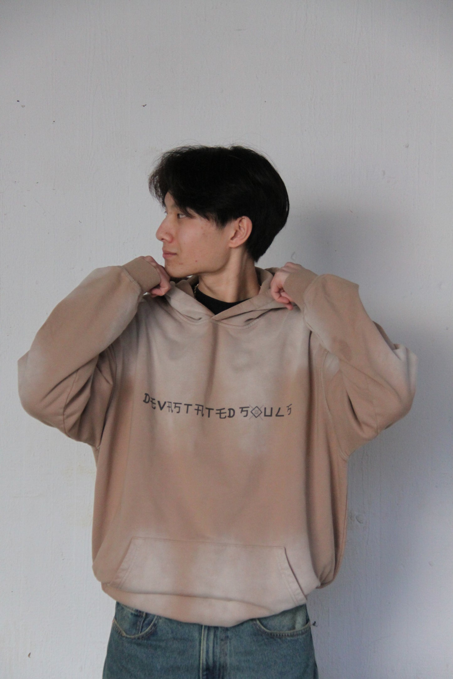 AIM_HIGH loose hoodie