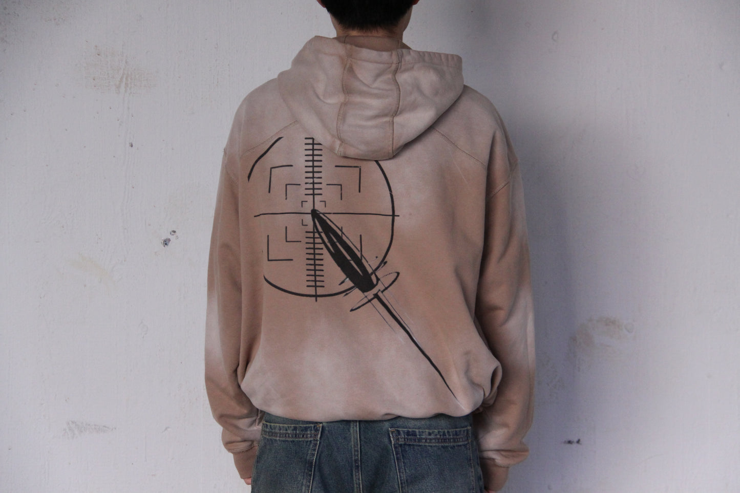 AIM_HIGH loose hoodie