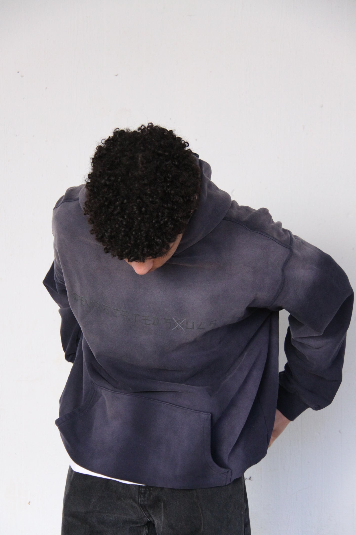 AIM_HIGH loose hoodie
