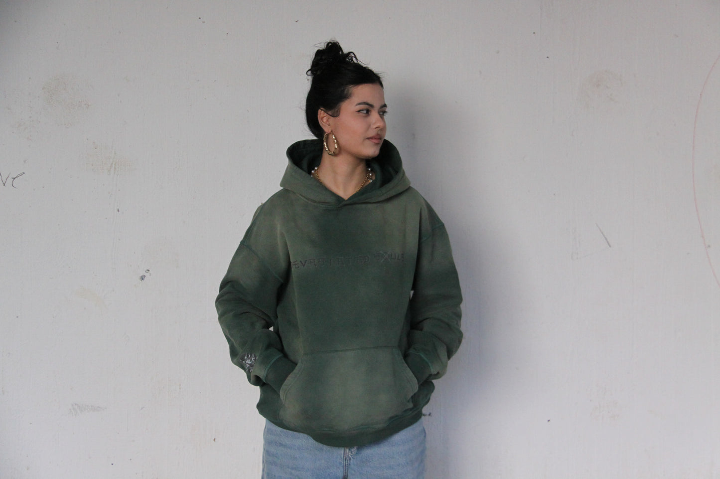 AIM_HIGH loose hoodie