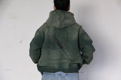AIM_HIGH loose hoodie